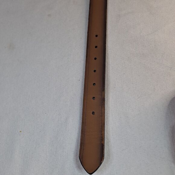 Dickies Men's Sz 38 Brown Leather/Synthetic Belt - Picture 5 of 7